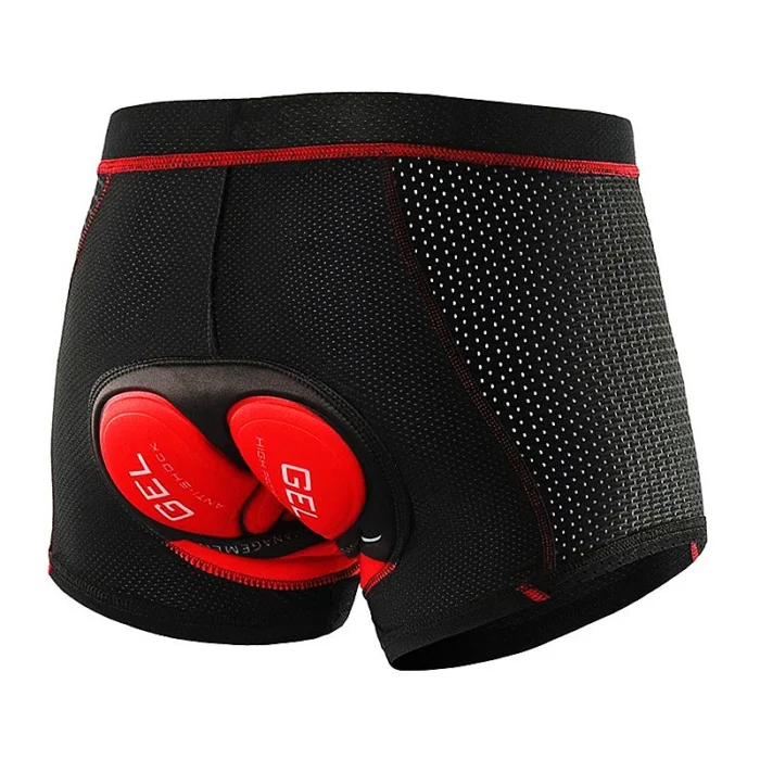Breathable Shockproof Cycling Shorts 3D Gel Pad Cycling Boxer