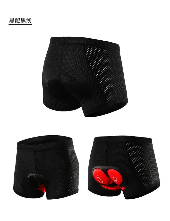 Breathable Shockproof Cycling Shorts 3D Gel Pad Cycling Boxer - Image 4